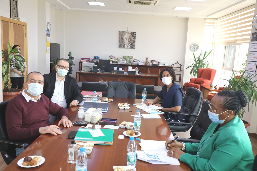 Ambassador Prof. Kiondo at the meeting with Board Members of Sulfert Company at Company's Headquarter Izmir.