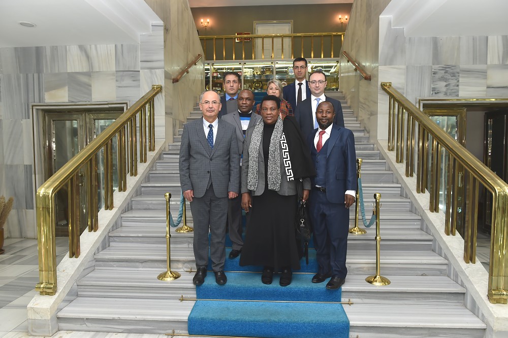 Tanzania Judiciary Delegation visit to the Turkish Court of Cessation with General Secretary of Turkish Court of Cessation Mr. Mustafa Saldırım and the Members.